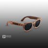 Ray-Ban Headliner (Gen 2) Матовый Прозрачно-Коричневый с Прозрачно-Серыми Линзами